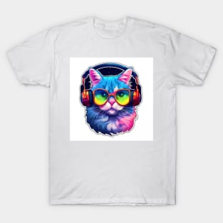 Cat sticker for Smartphones phone case Hoodies Tshirts Wallart T-Shirt